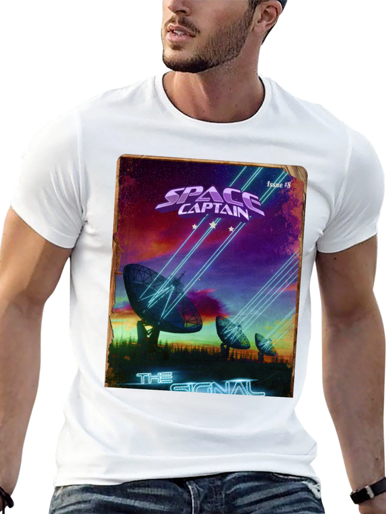 Space Captain Graphic Tee