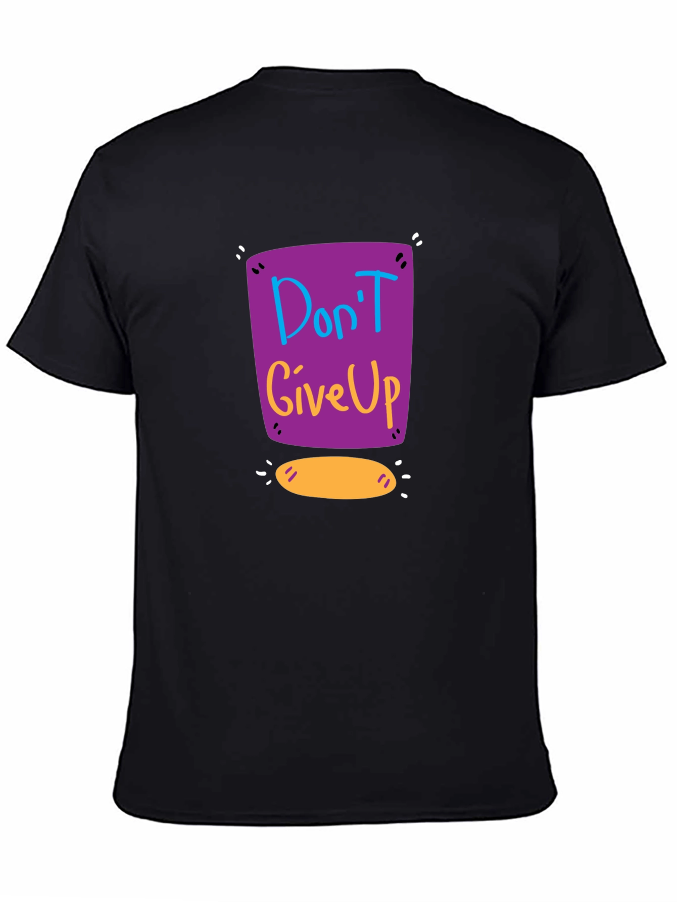 Dont Give Up Graphic Tee - Motivational Shirt