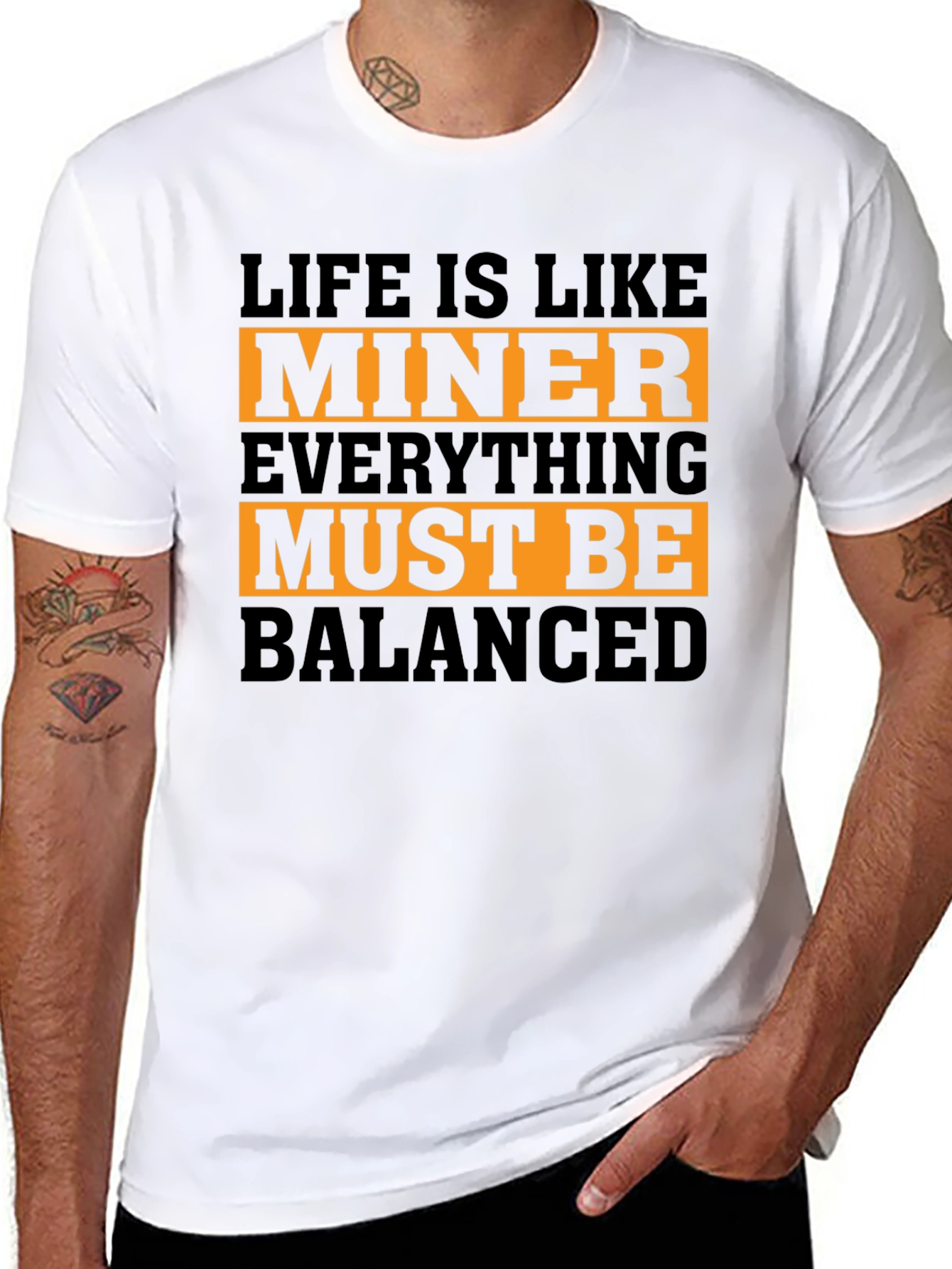 Life is Like Miner T-Shirt