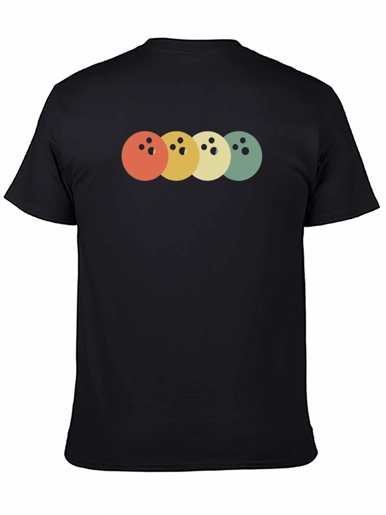 Retro Bowling Ball T-Shirt - Stylish & Comfortable