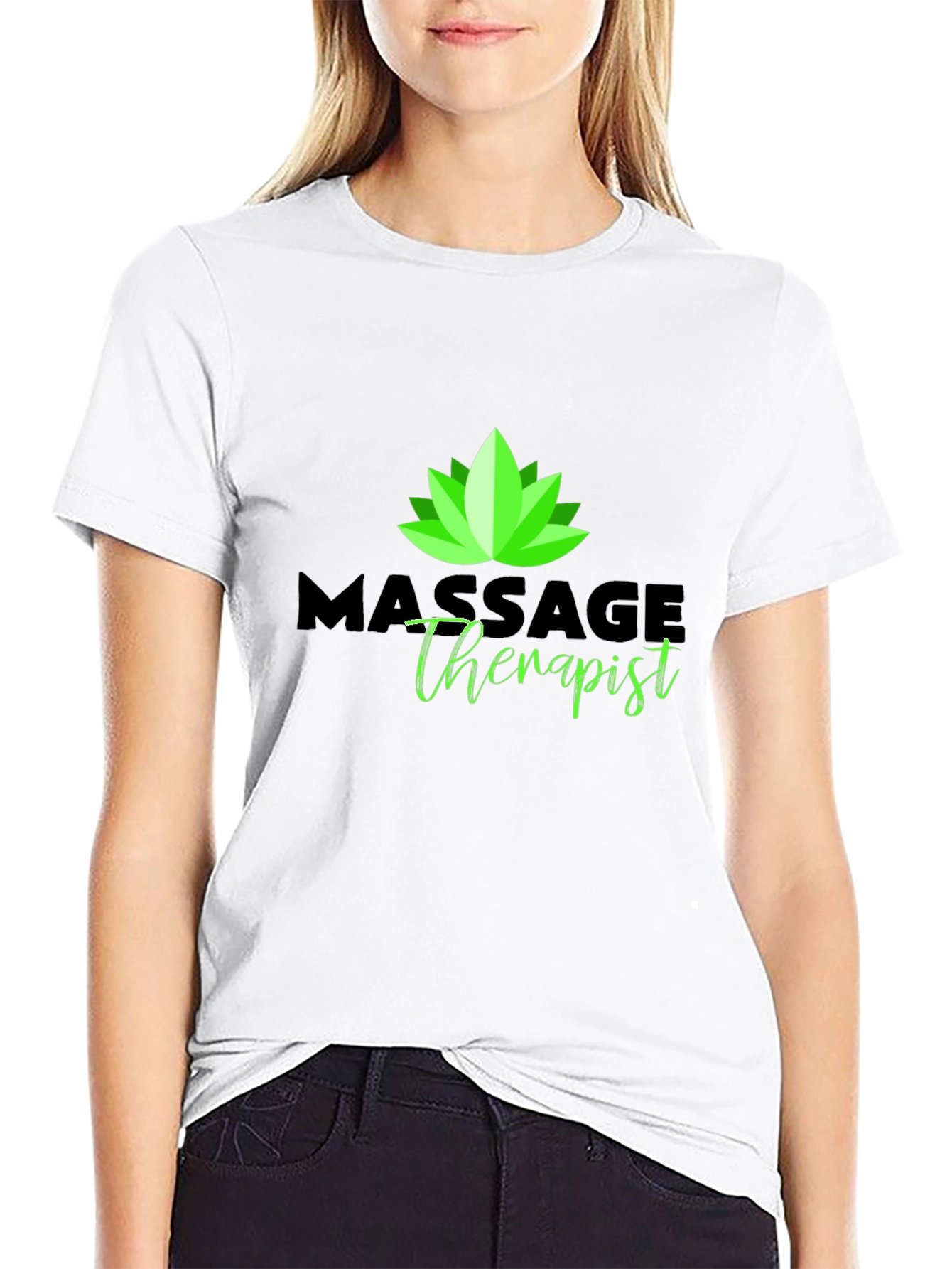 Massage Therapist Lotus T-Shirt
