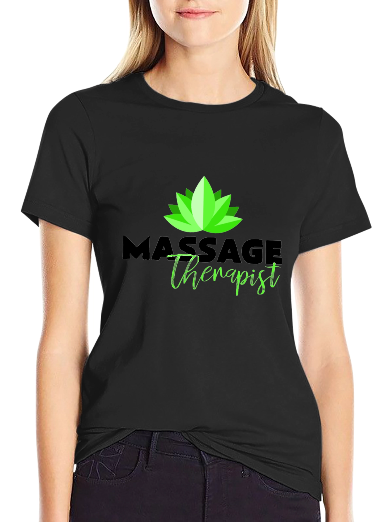 Massage Therapist Lotus T-Shirt