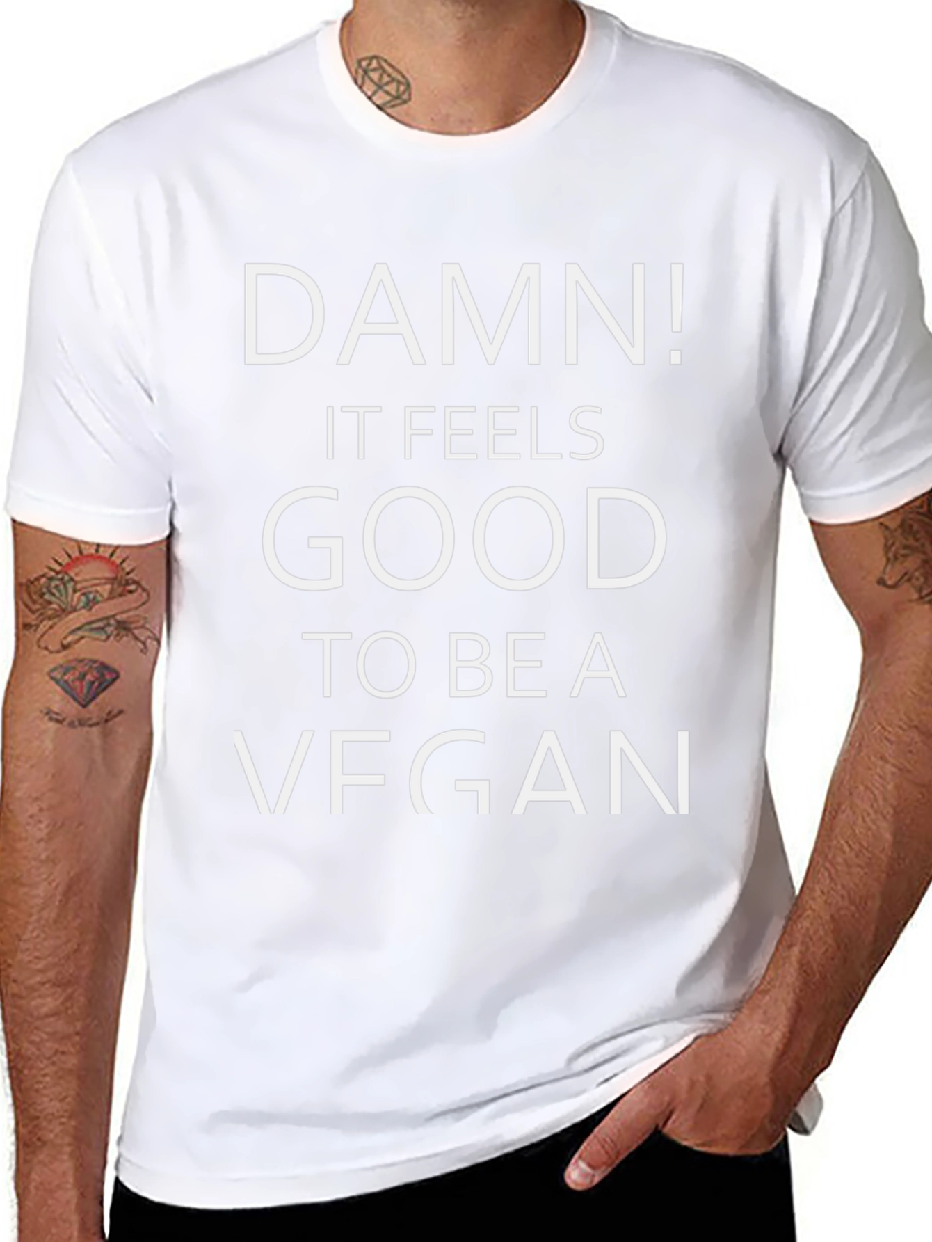 Damn! It Feels Good To Be A Vegan T-Shirt