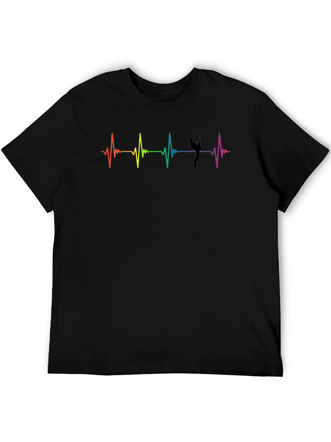Guitar Heartbeat Graphic Tee