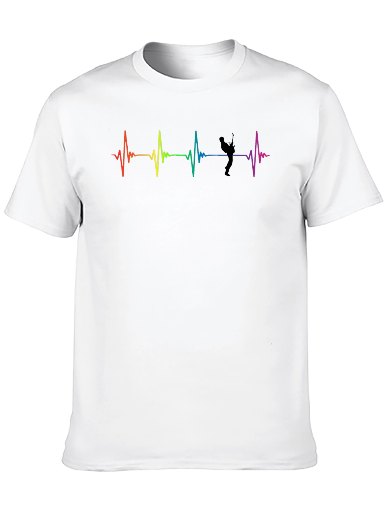 Guitar Heartbeat Graphic Tee