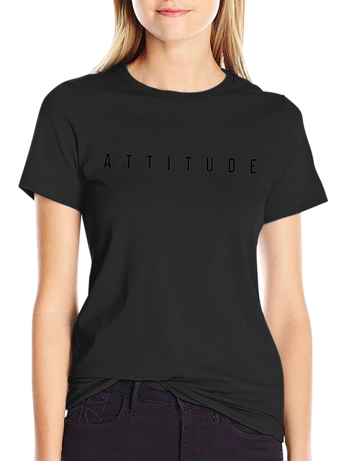Attitude Black T-Shirt