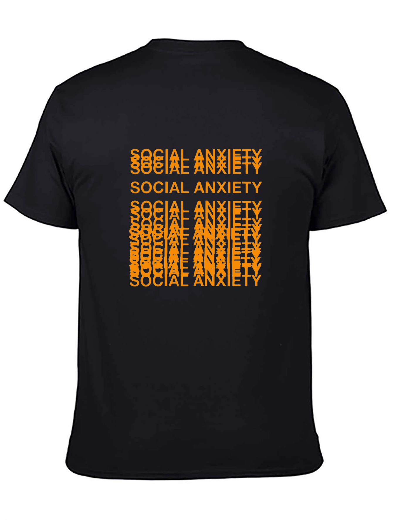Social Anxiety Graphic Tee - Trendy and Comfortable