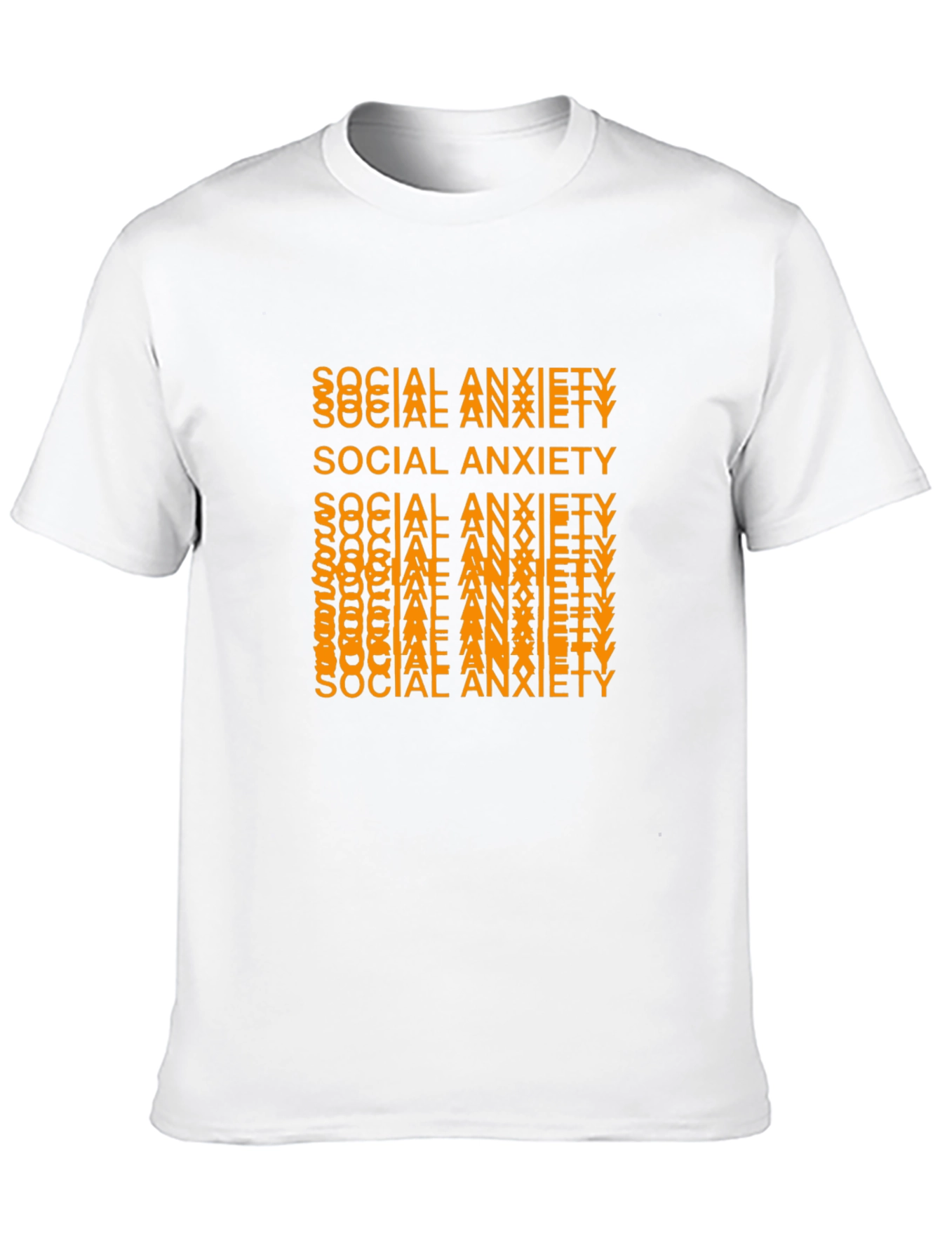 Social Anxiety Graphic Tee - Trendy and Comfortable
