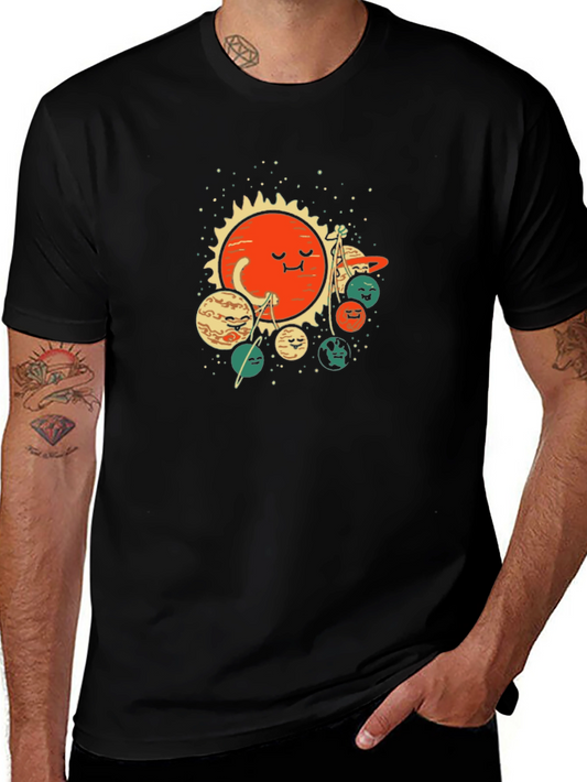 Solar System T-Shirt - Cute Planet Design