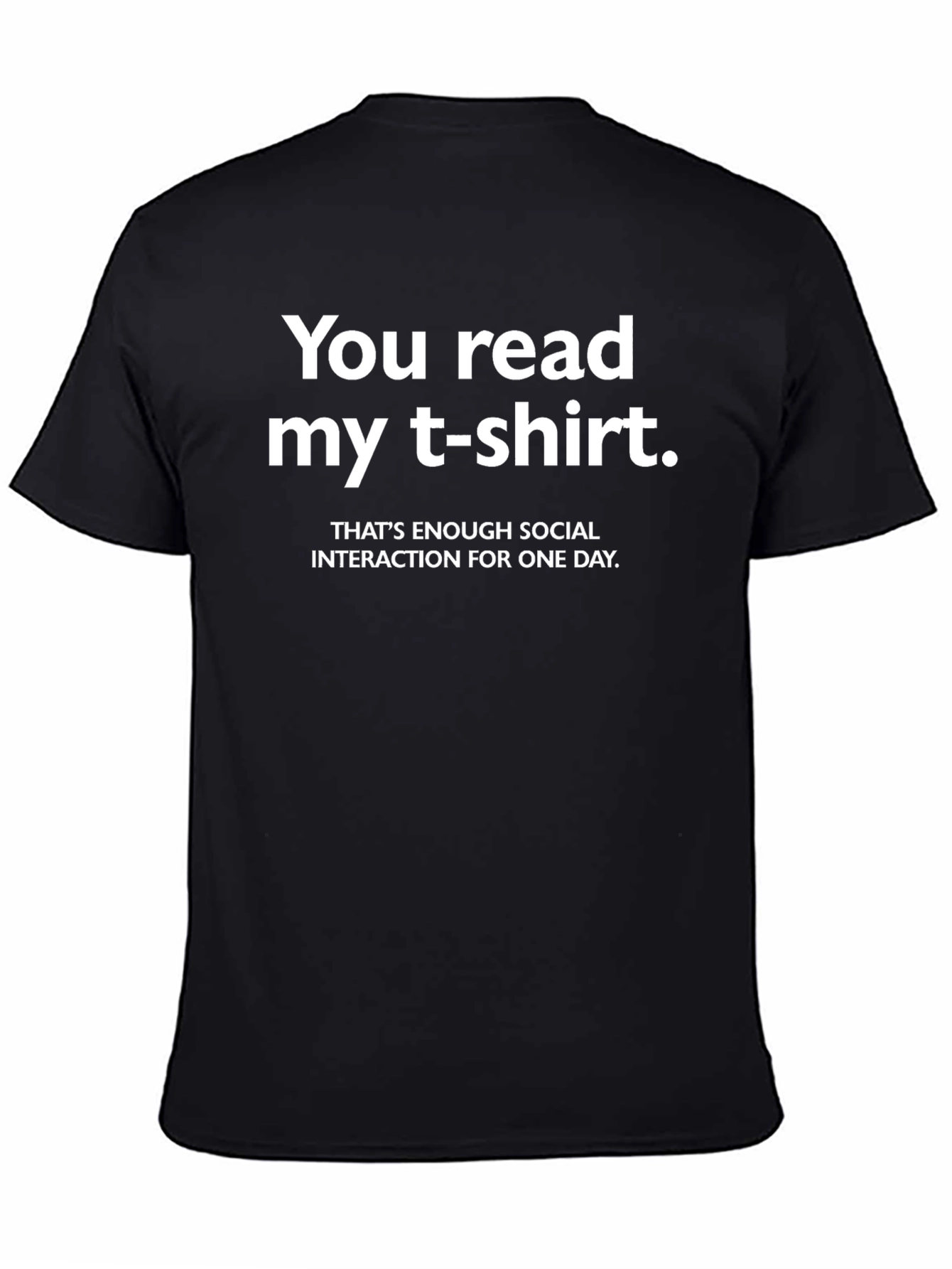 Funny Social Interaction T-Shirt