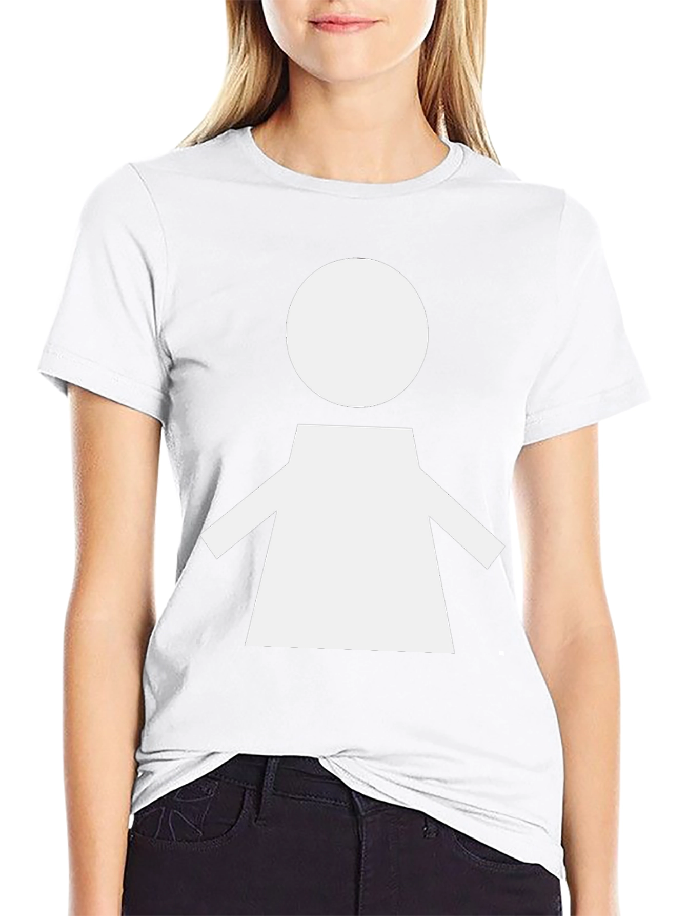 Stick Figure Graphic Tee - Unisex Black T-Shirt