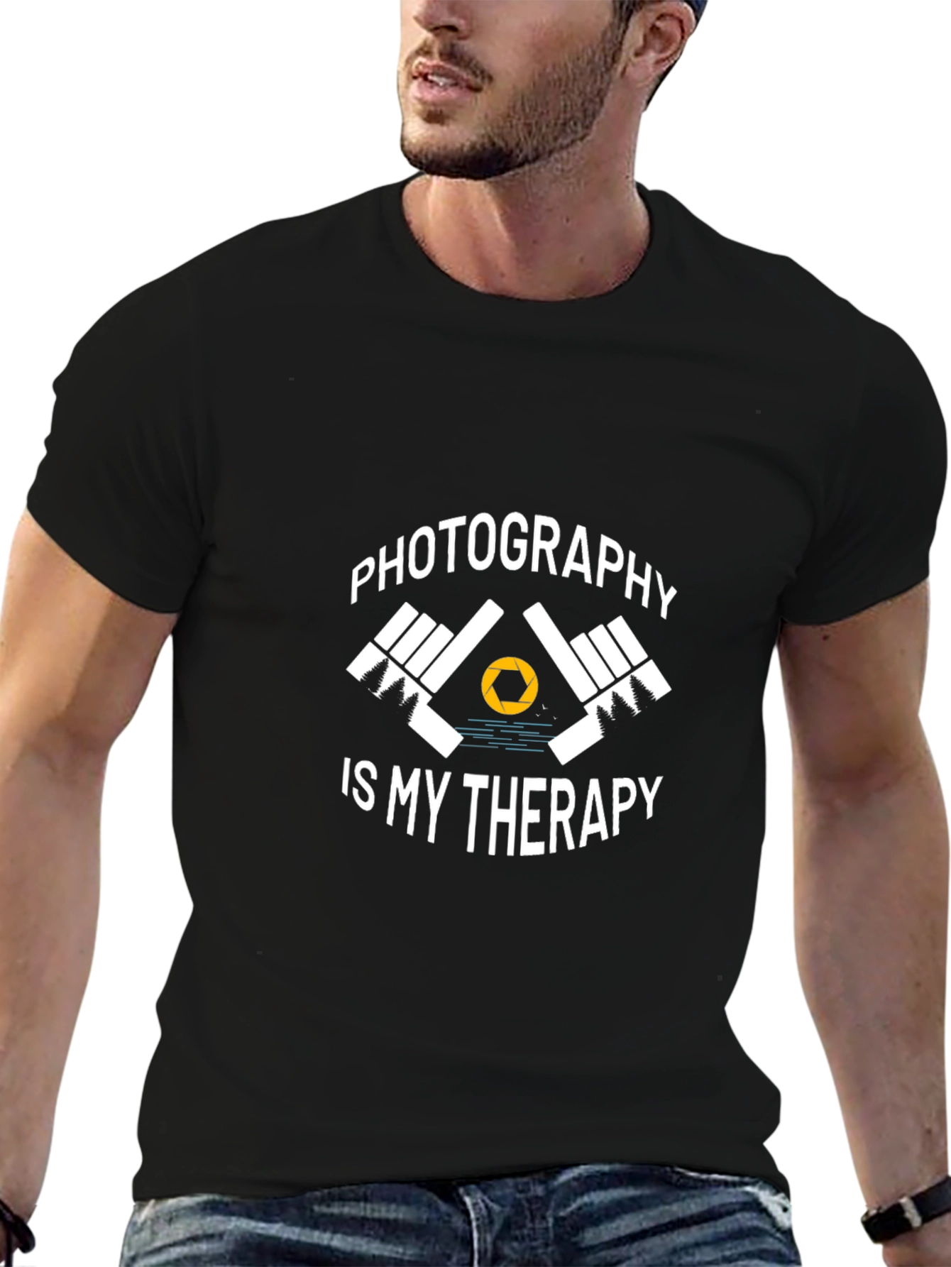 Photography Is My Therapy T-Shirt