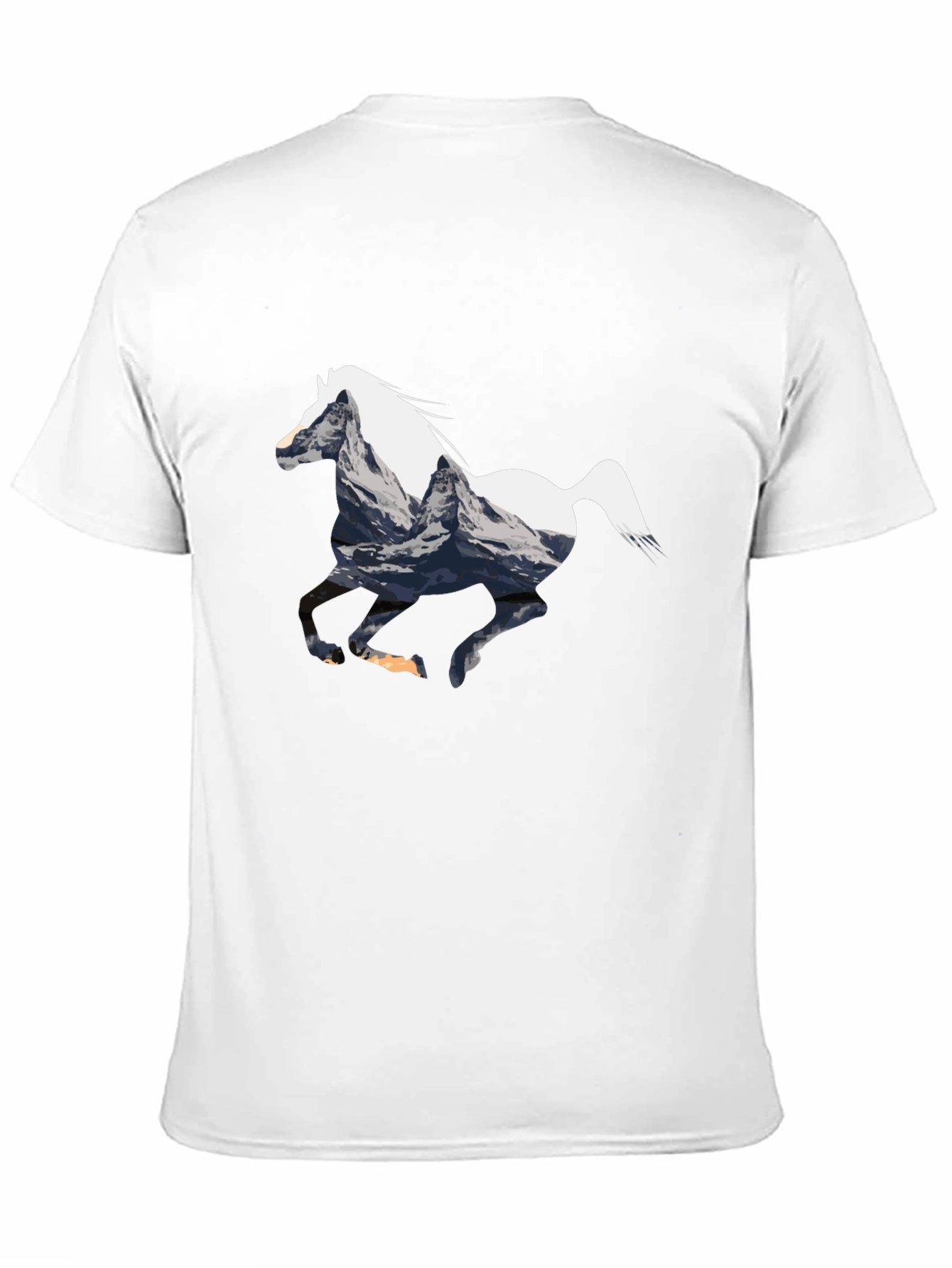 Mountain Horse Graphic Tee - Black