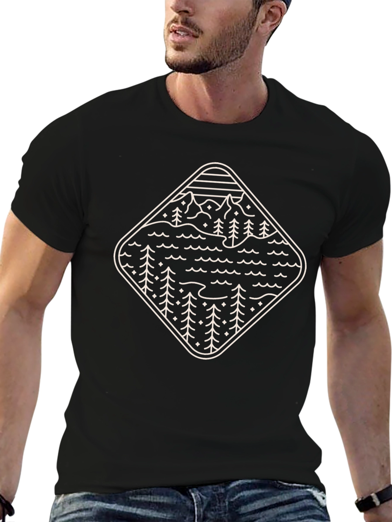 Mountain & Forest Graphic Tee