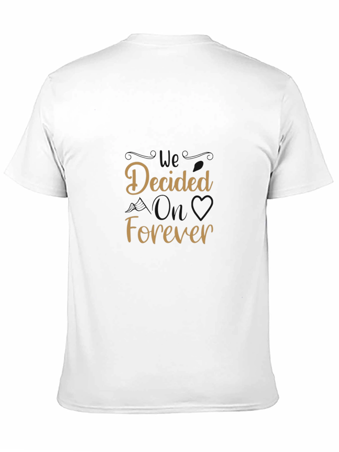 Decided Forever Black T-Shirt
