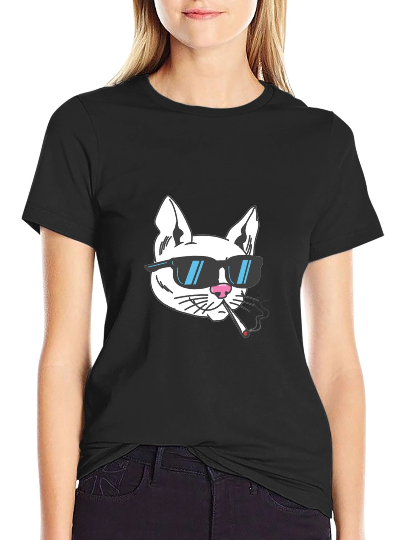 Cool Cat T-Shirt: Fun Graphic Tee