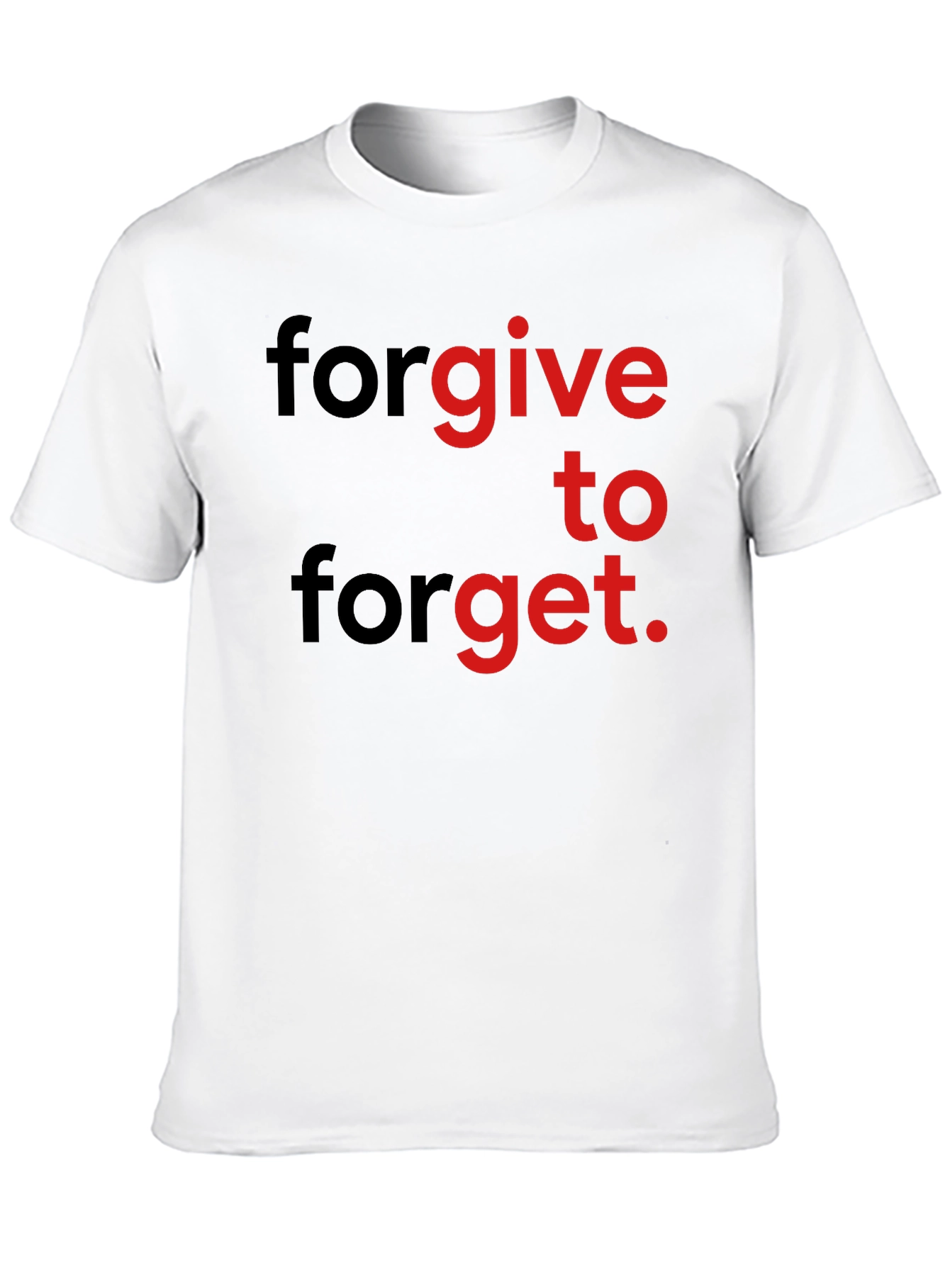 Forgive to Forget Graphic Print Tee