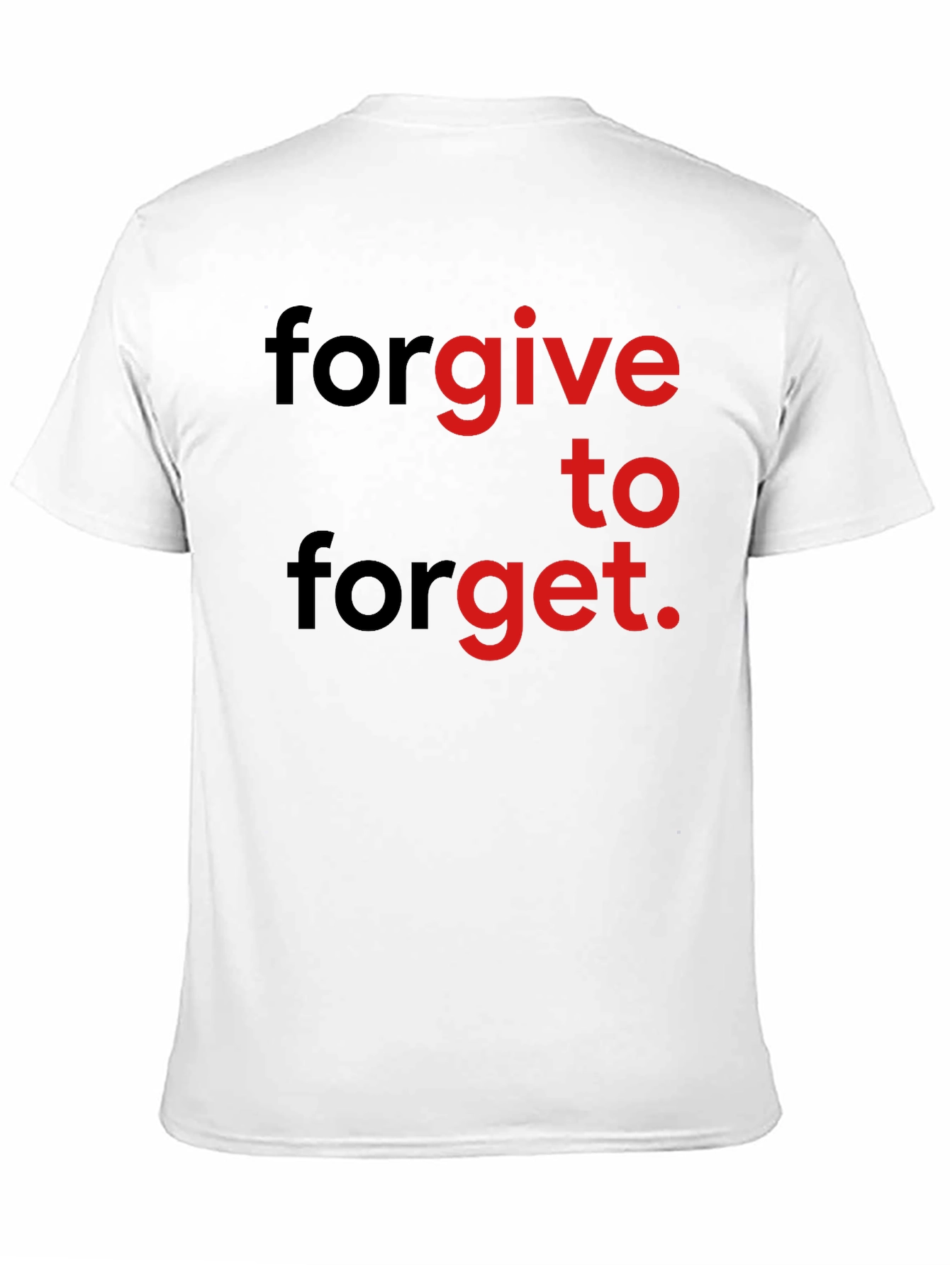 Forgive to Forget Graphic Print Tee