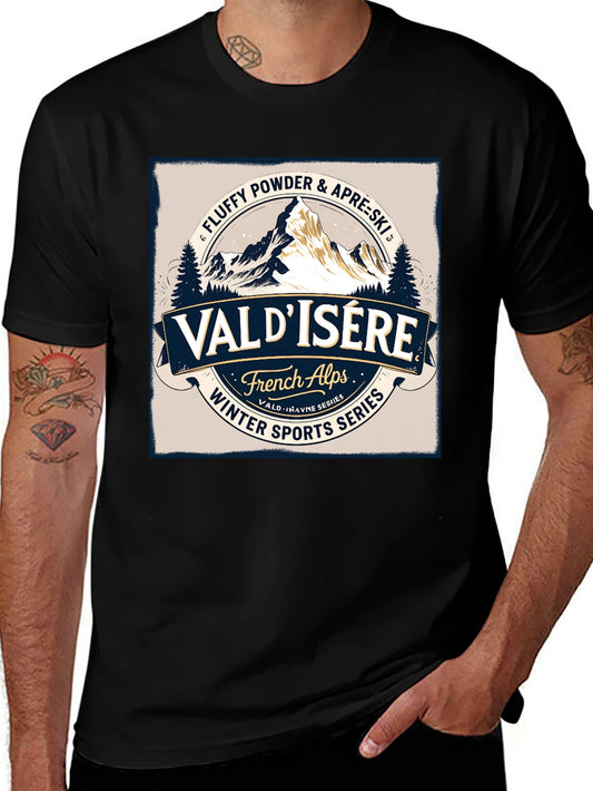 Val dIsere Ski T-Shirt - Winter Sports Series