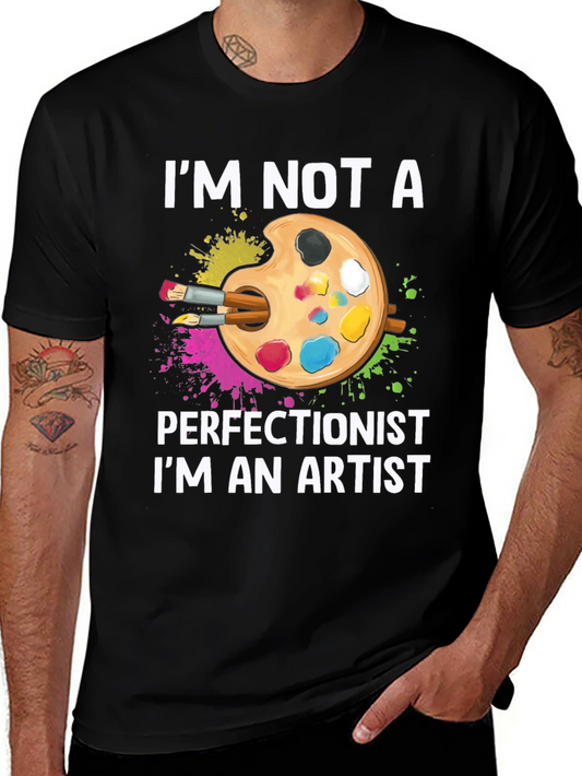 Artist Palette Graphic Tee - Im Not A Perfectionist