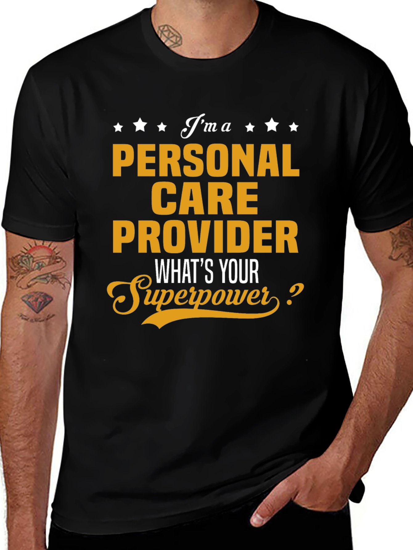 Personal Care Provider Superpower T-Shirt