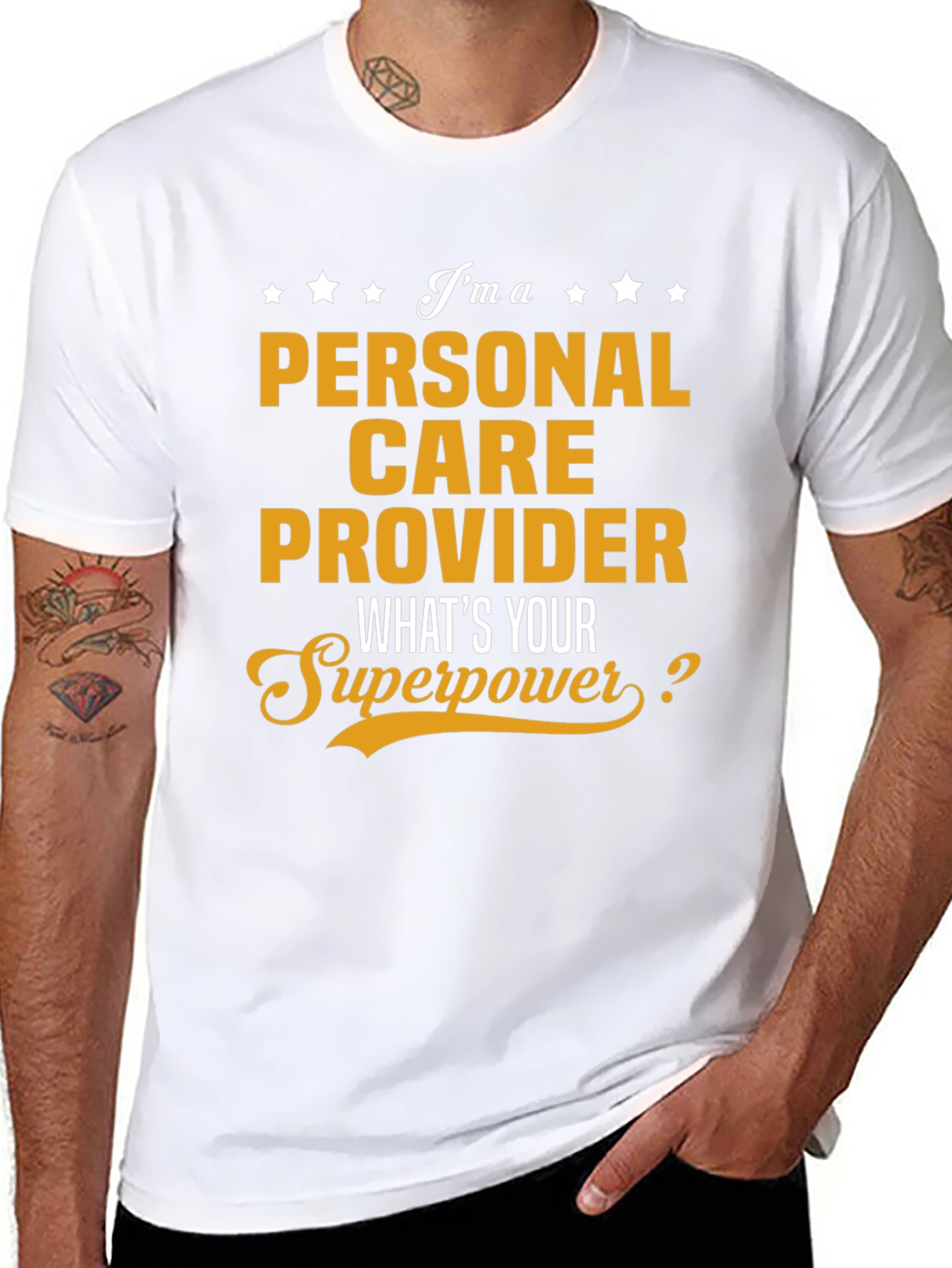 Personal Care Provider Superpower T-Shirt