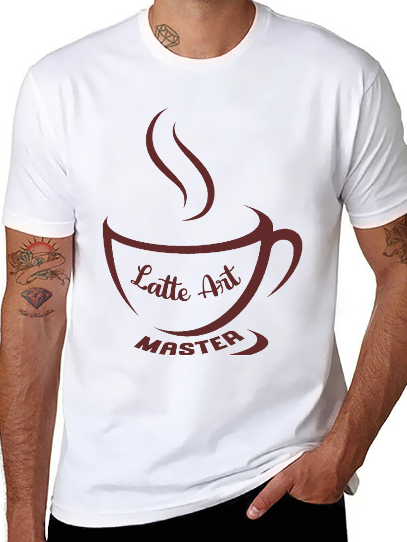 Latte Art Master T-Shirt - Coffee Lovers Apparel