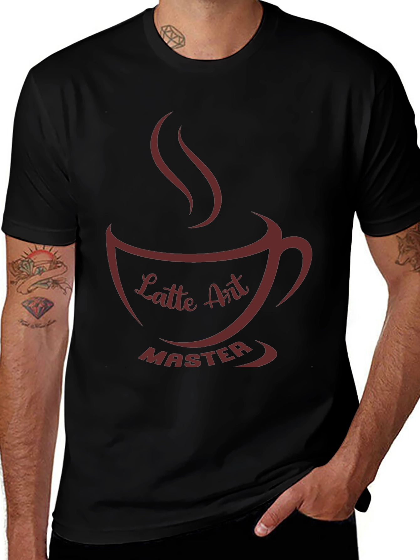 Latte Art Master T-Shirt - Coffee Lovers Apparel