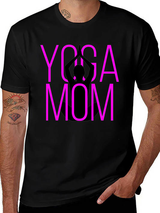 Yoga Mom Graphic T-Shirt - Relaxed Fit