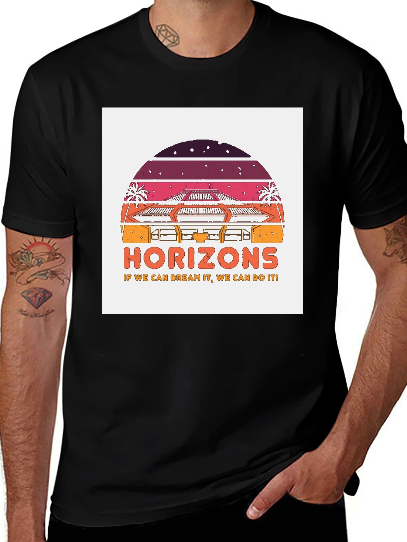 Horizons Retro T-Shirt