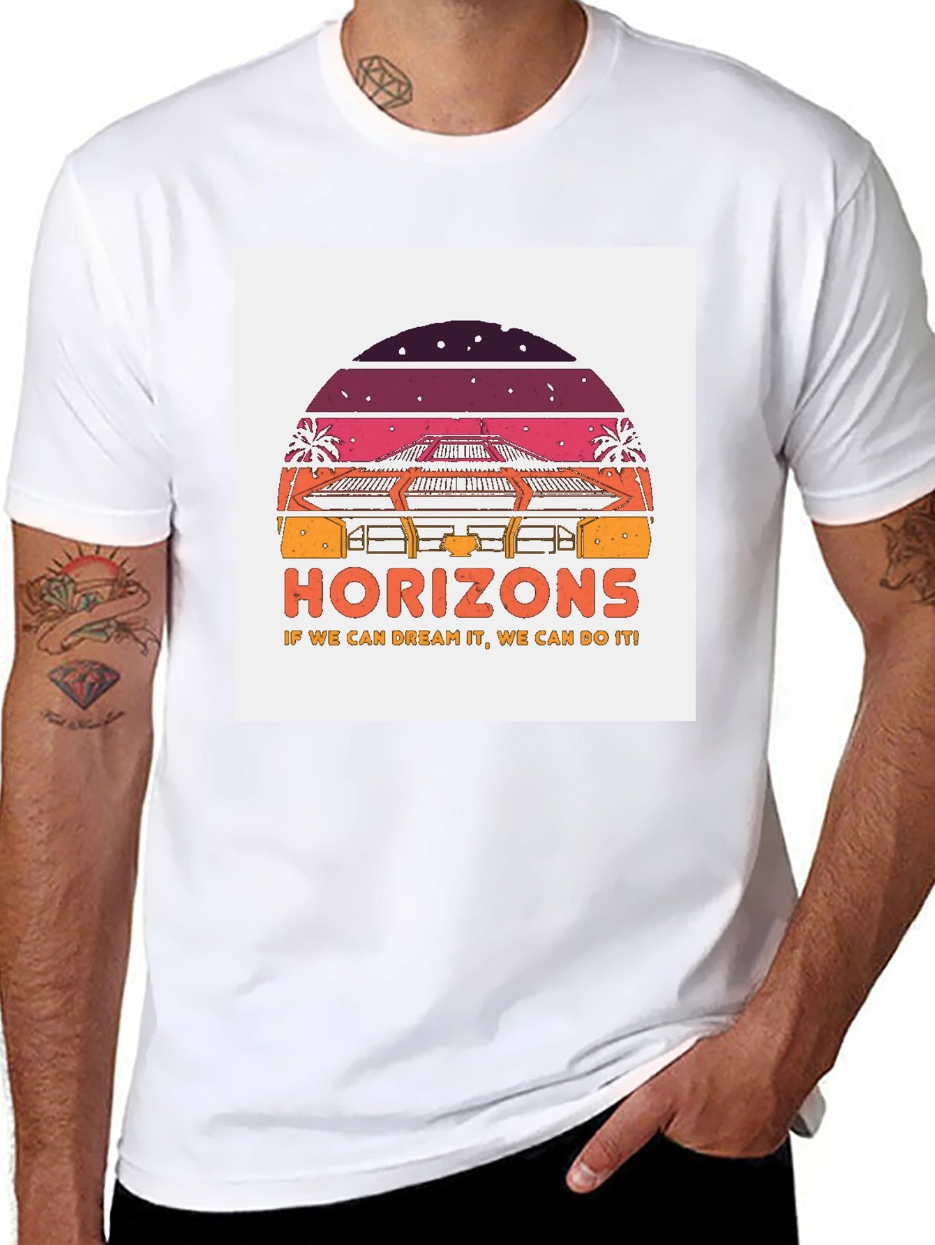 Horizons Retro T-Shirt