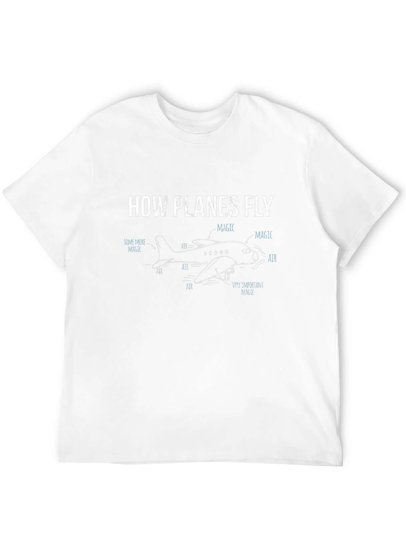 How Planes Fly T-Shirt - Aviation Humor