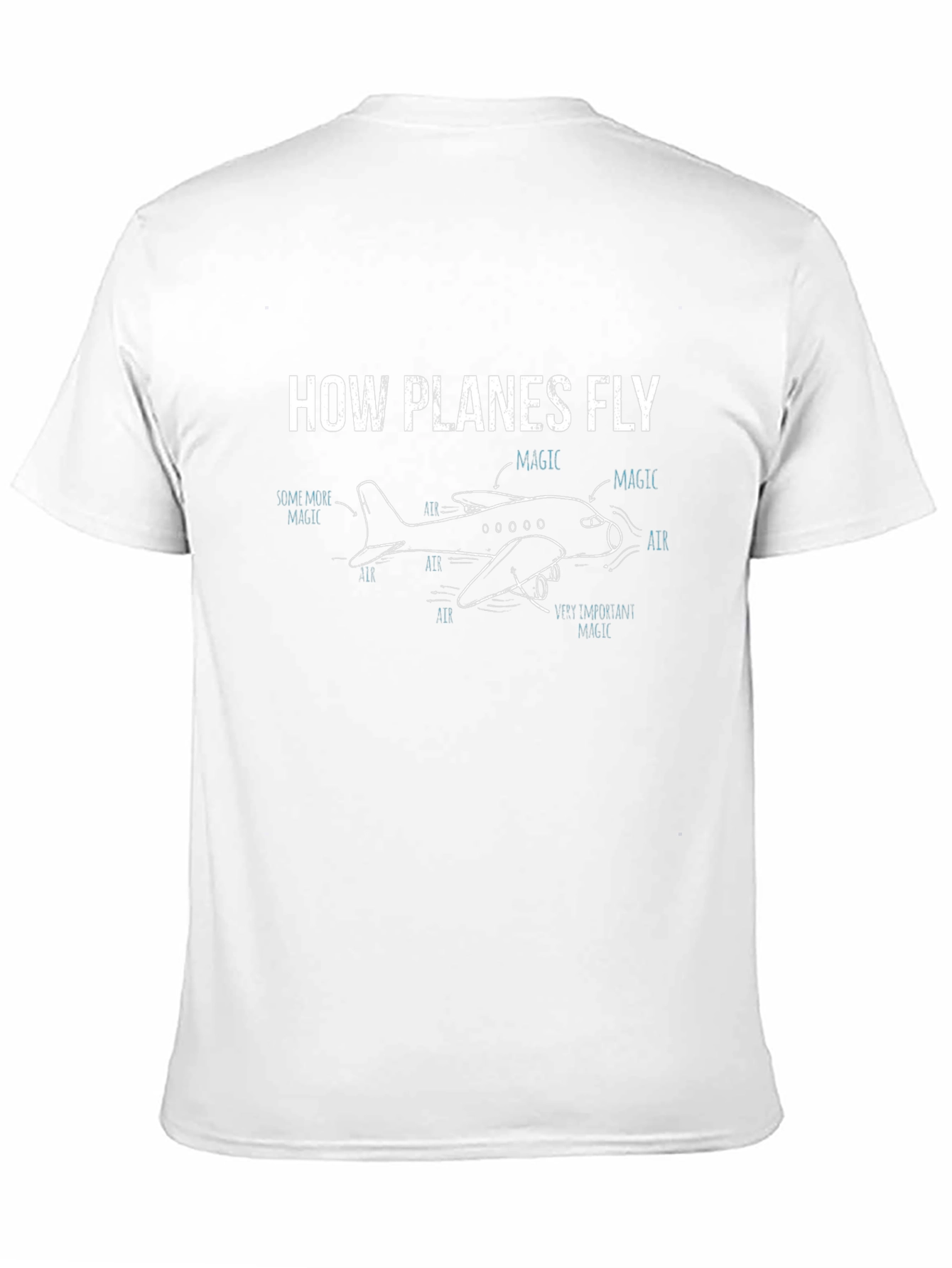 How Planes Fly T-Shirt - Aviation Humor