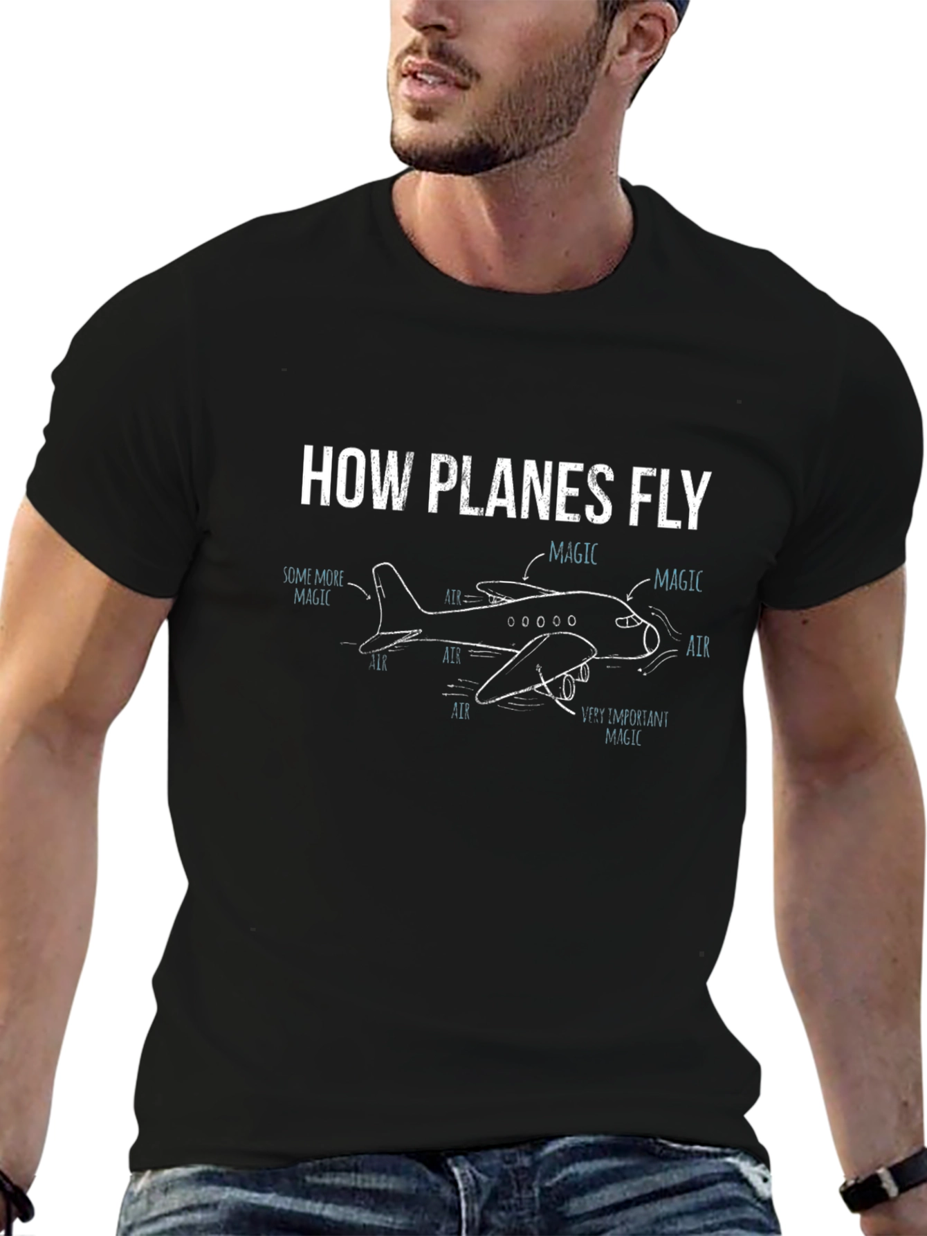 How Planes Fly T-Shirt - Aviation Humor