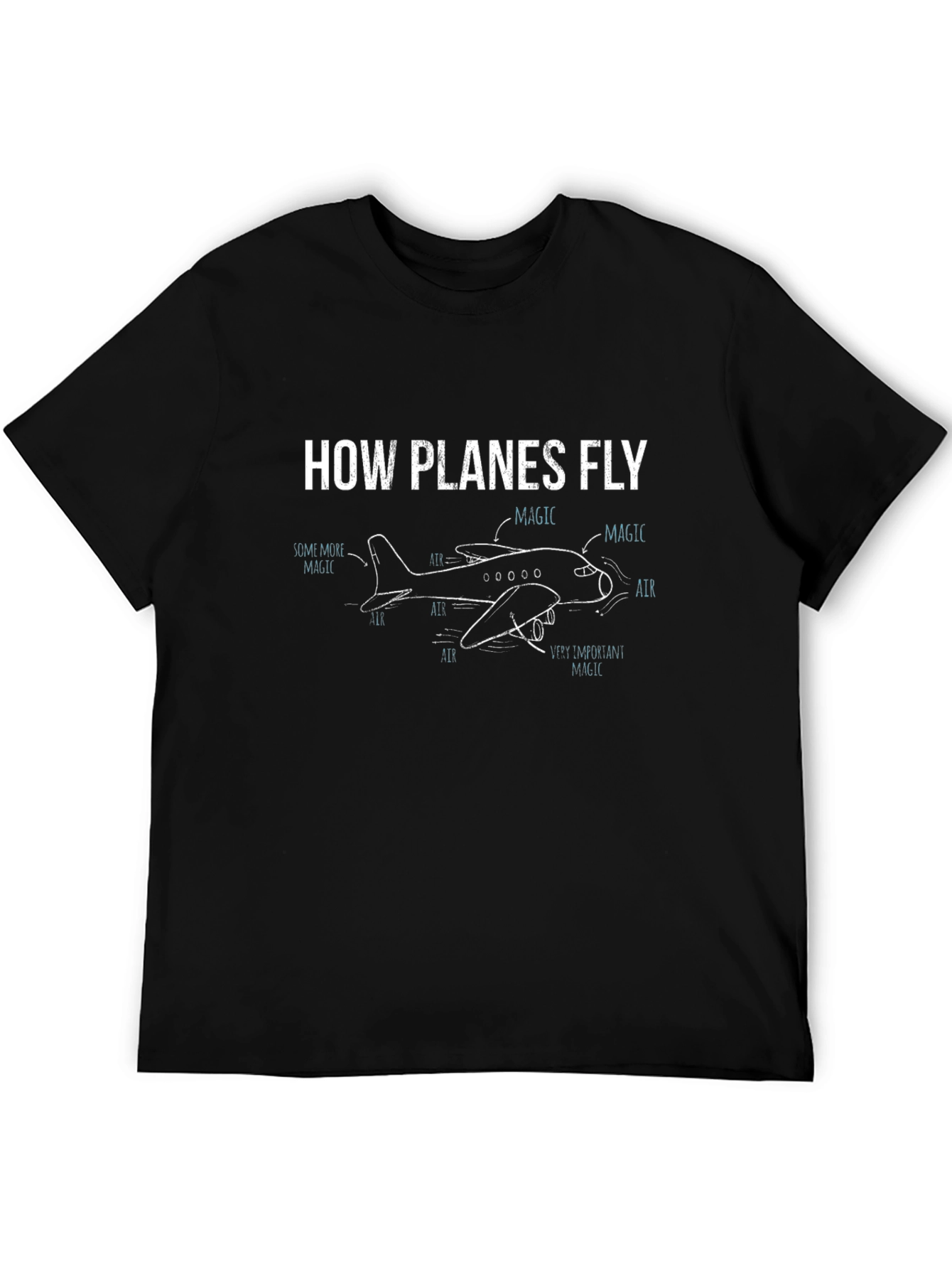 How Planes Fly T-Shirt - Aviation Humor