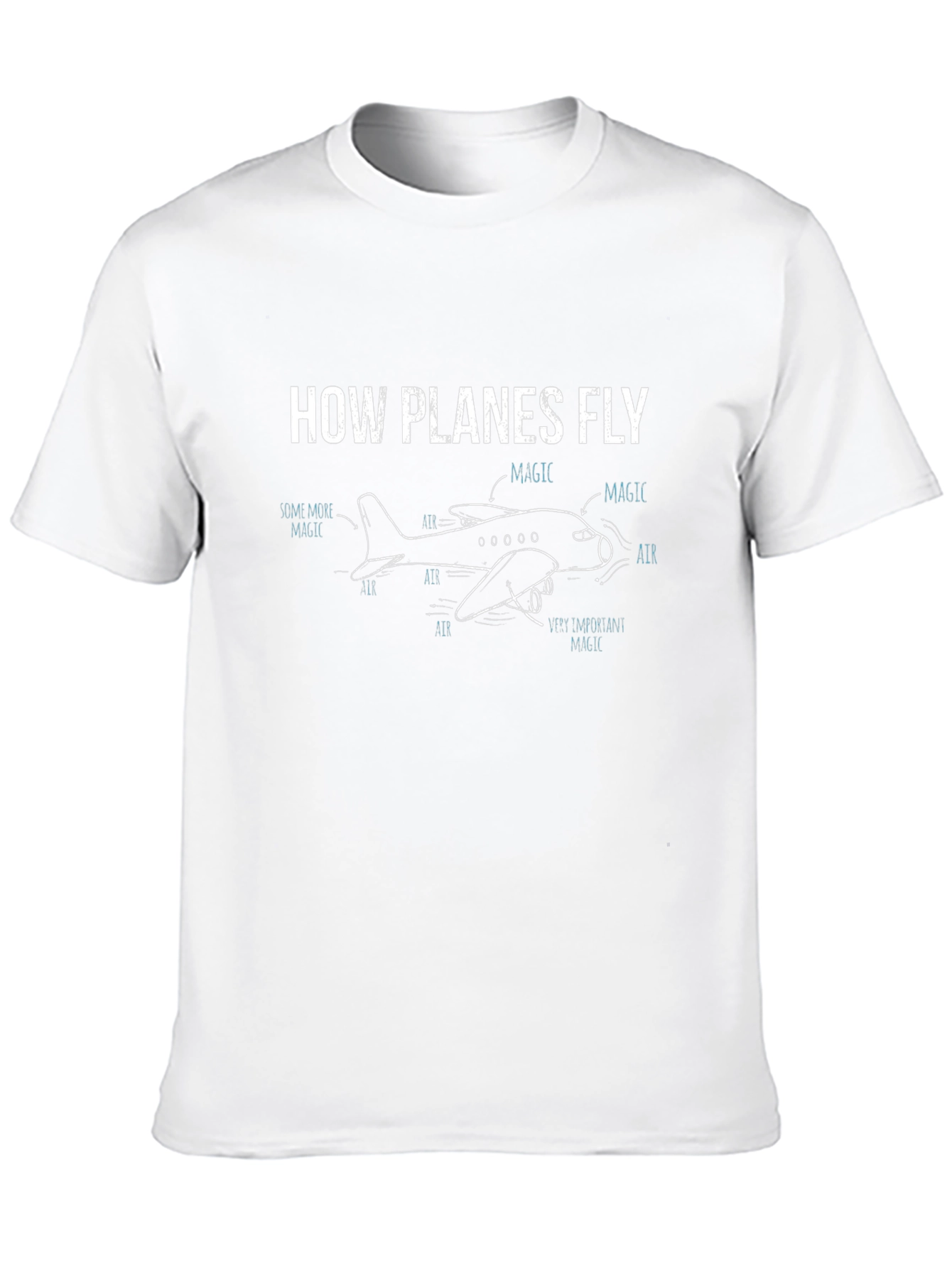 How Planes Fly T-Shirt - Aviation Humor