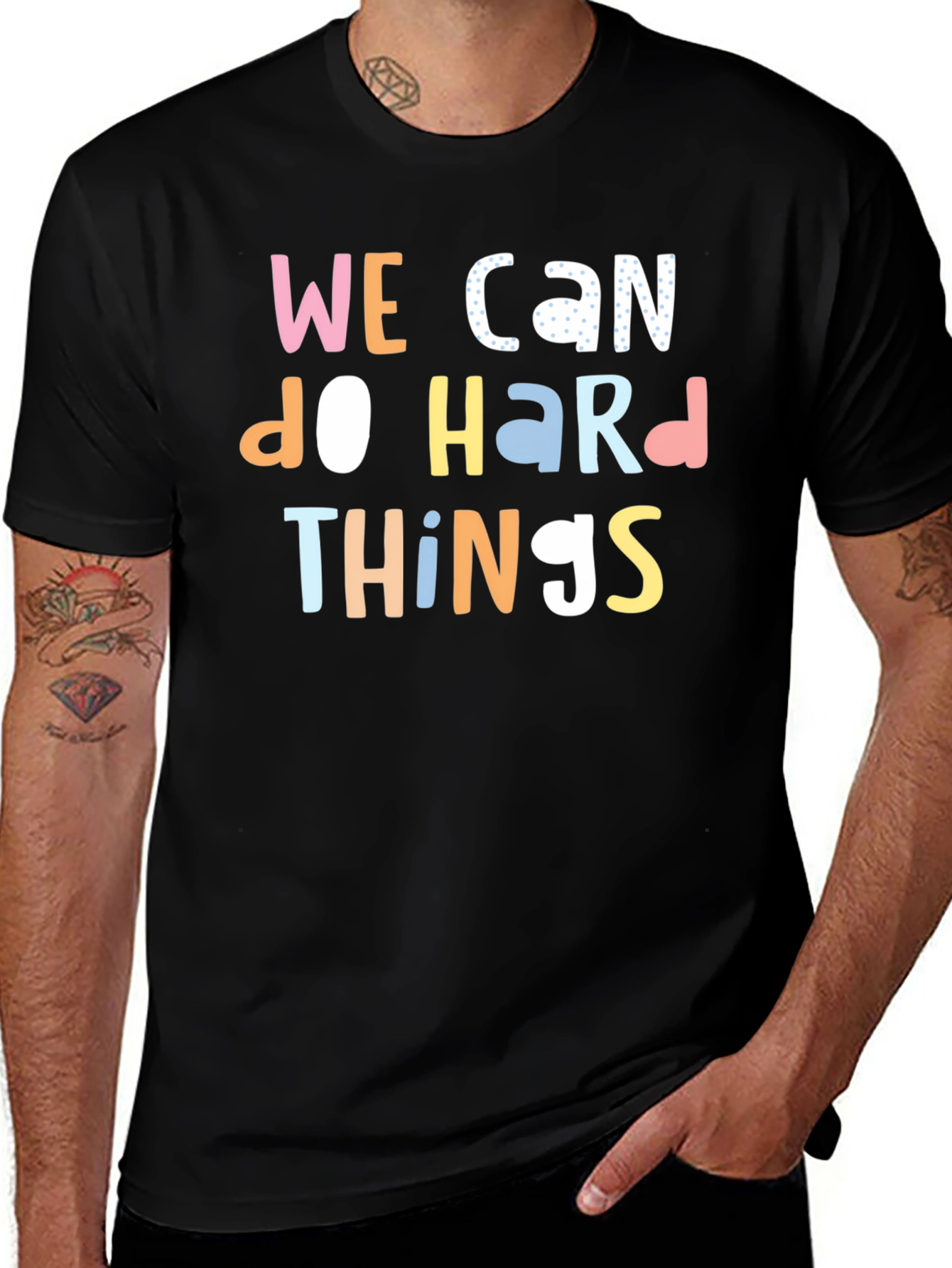 We Can Do Hard Things Graphic Tee