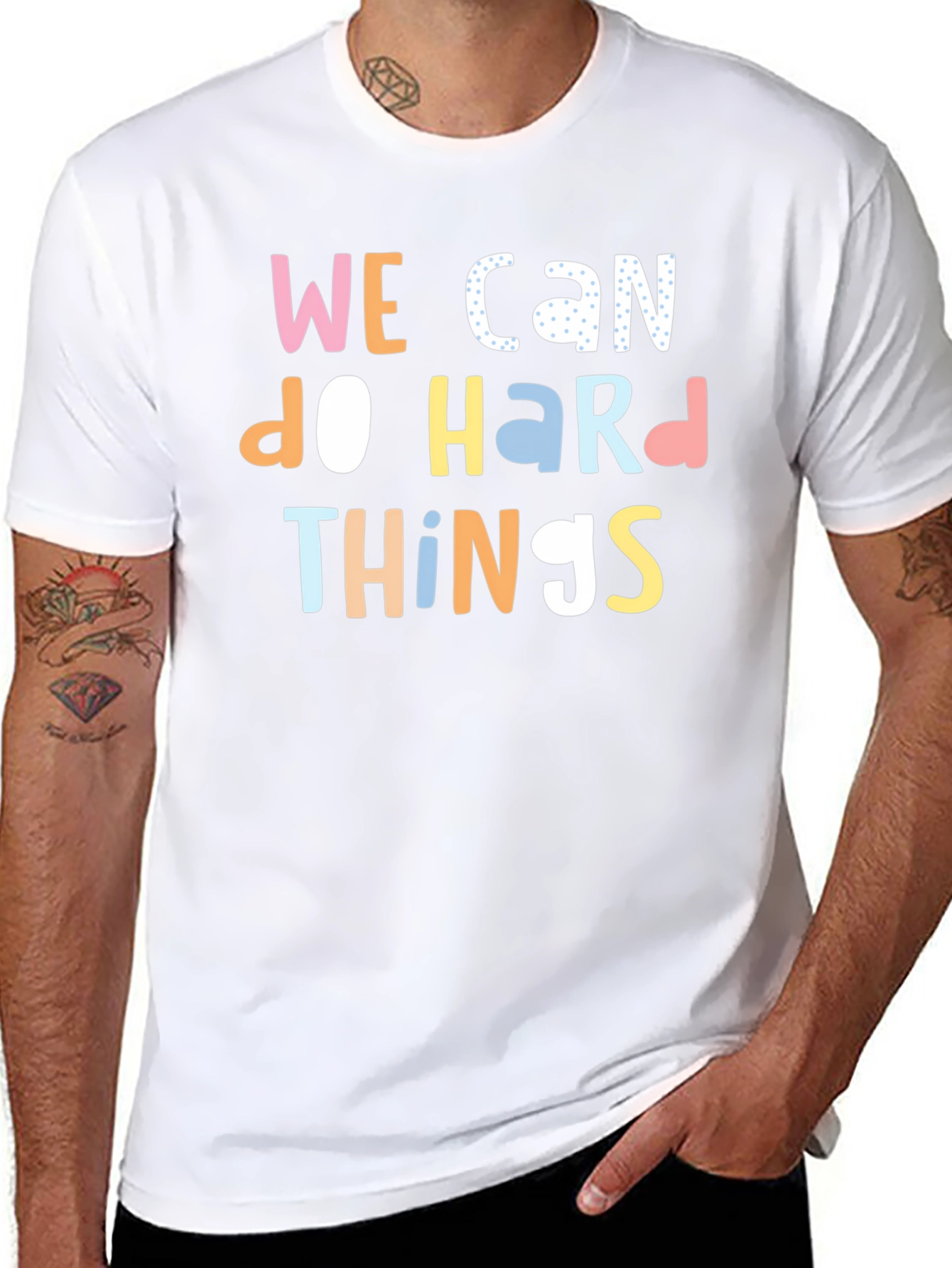 We Can Do Hard Things Graphic Tee