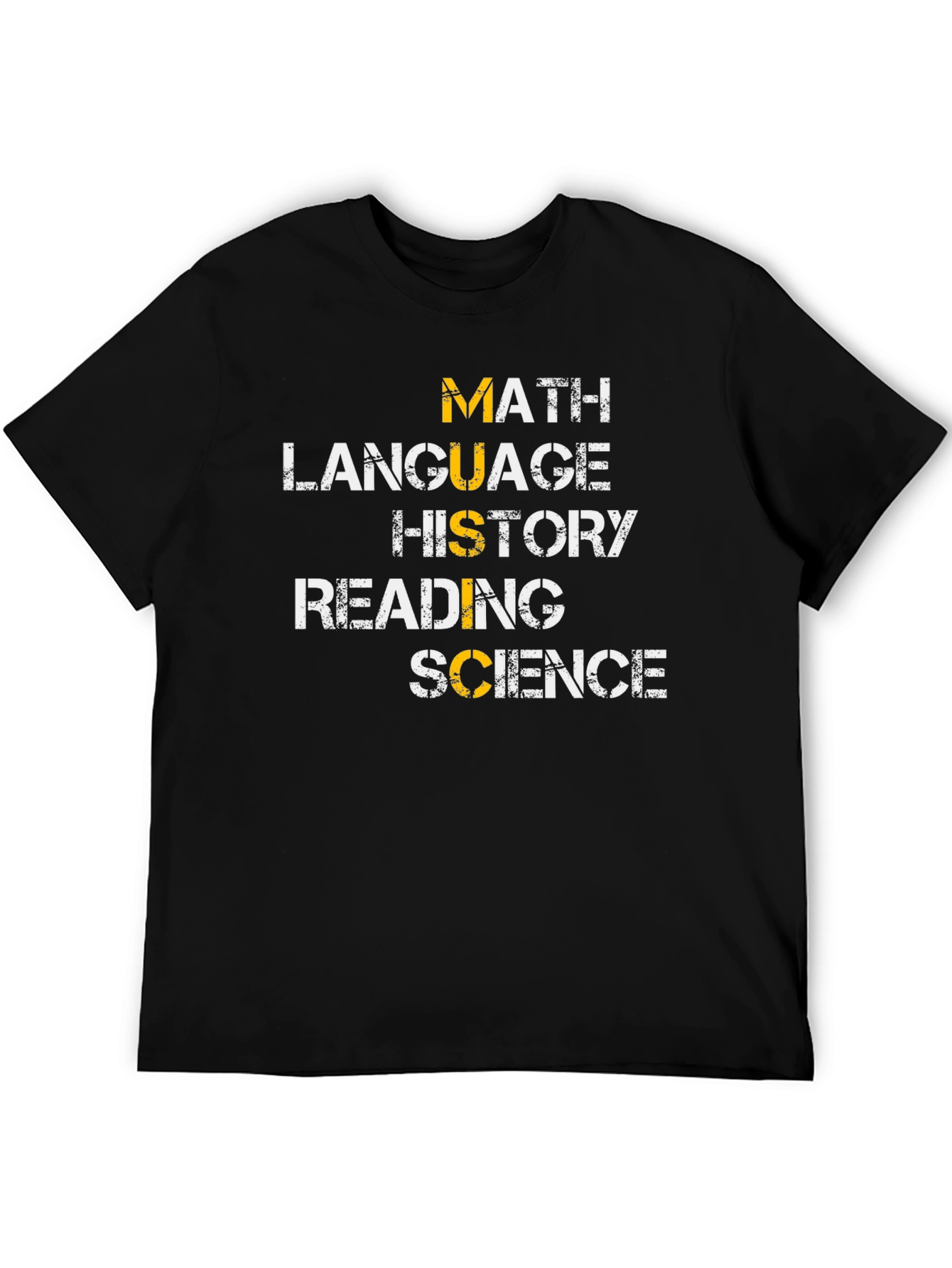 Funny School Subject T-Shirt
