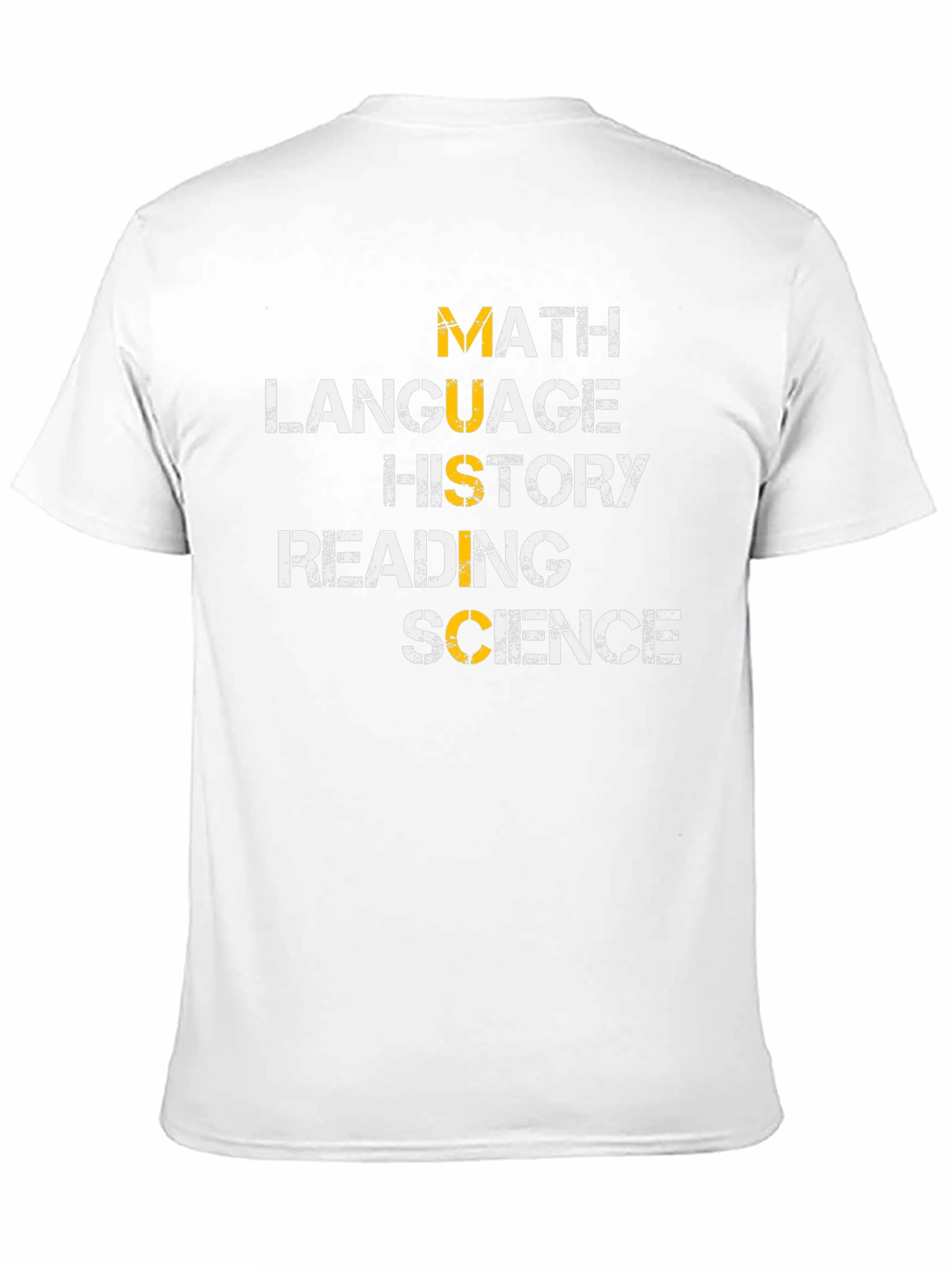 Funny School Subject T-Shirt