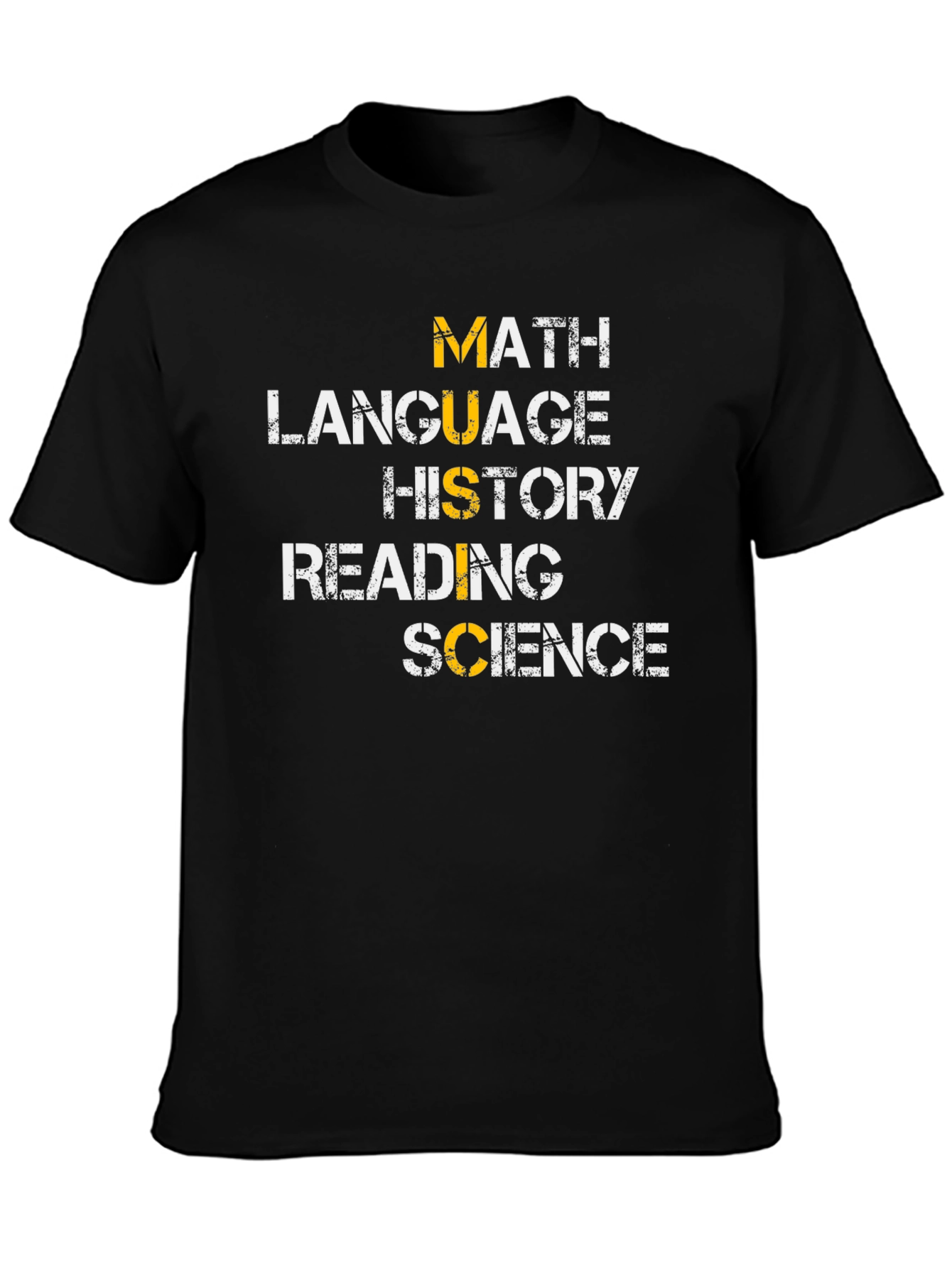 Funny School Subject T-Shirt