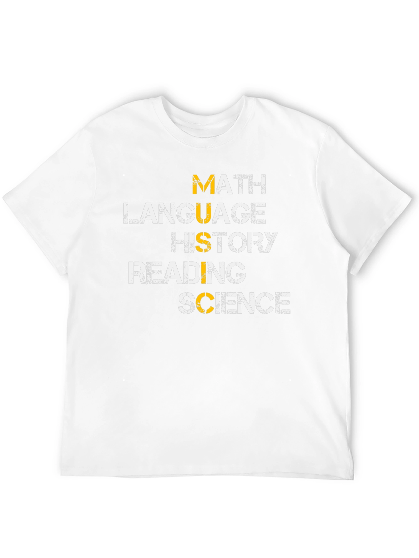 Funny School Subject T-Shirt