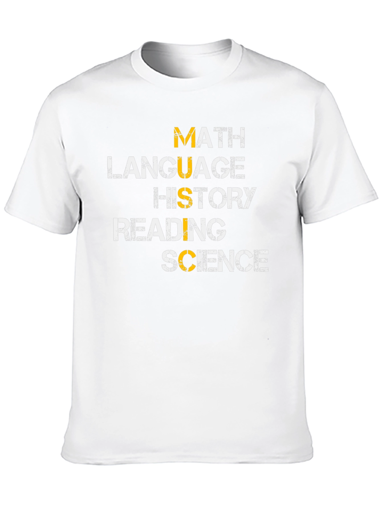 Funny School Subject T-Shirt