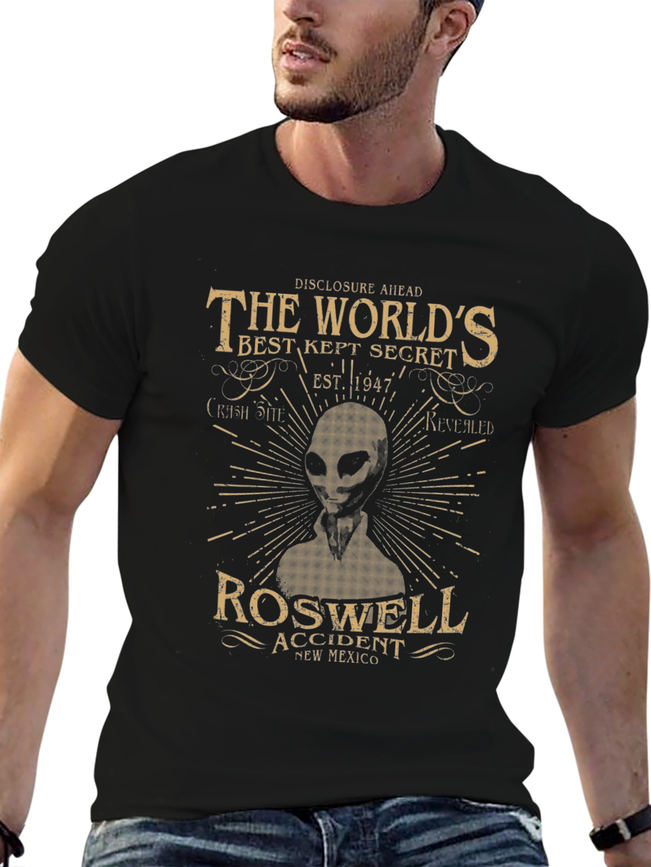 Roswell Alien Crash Site T-Shirt