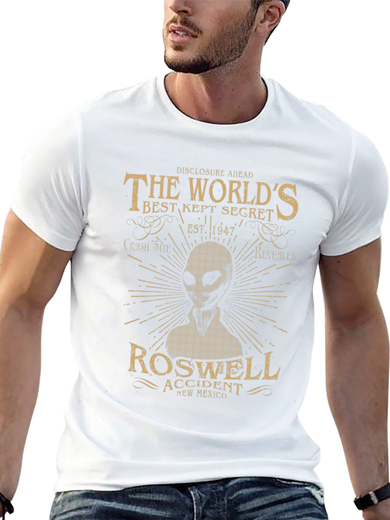 Roswell Alien Crash Site T-Shirt