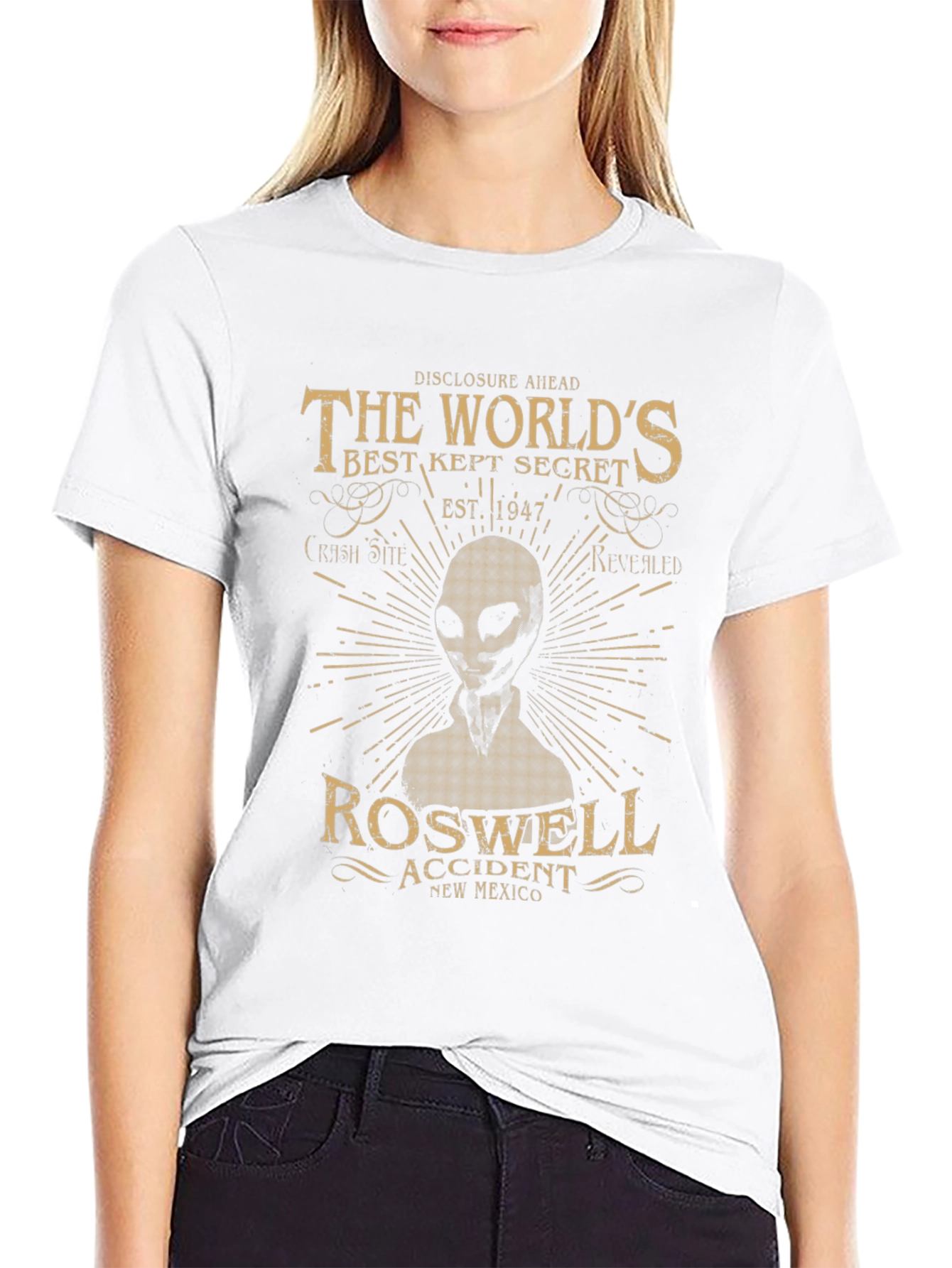 Roswell Alien Crash Site T-Shirt