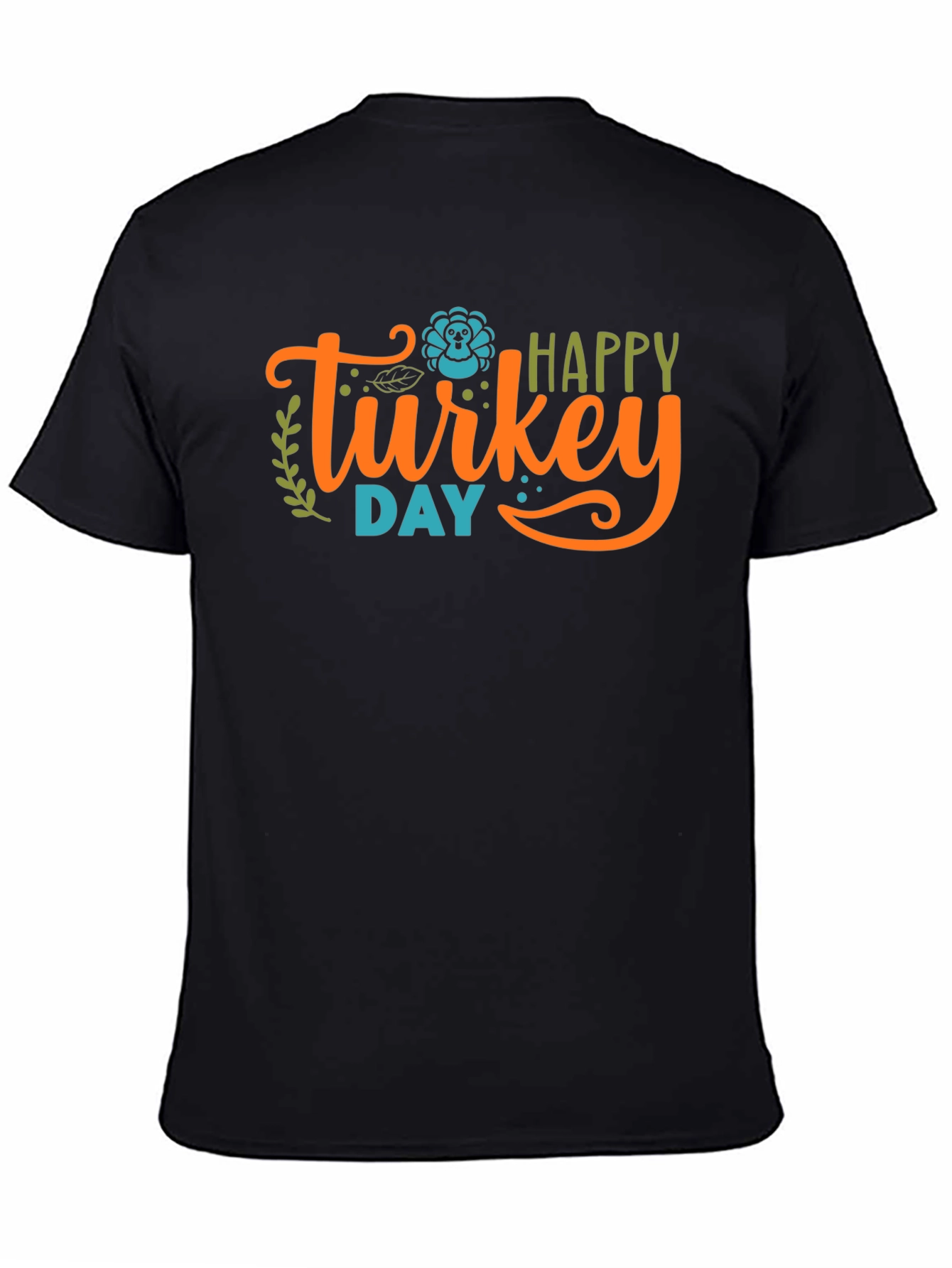 Happy Turkey Day Graphic T-Shirt