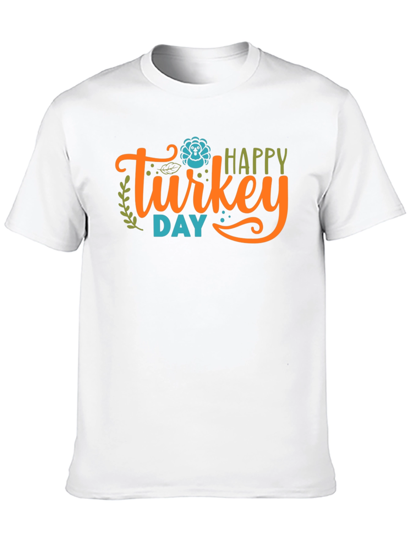 Happy Turkey Day Graphic T-Shirt
