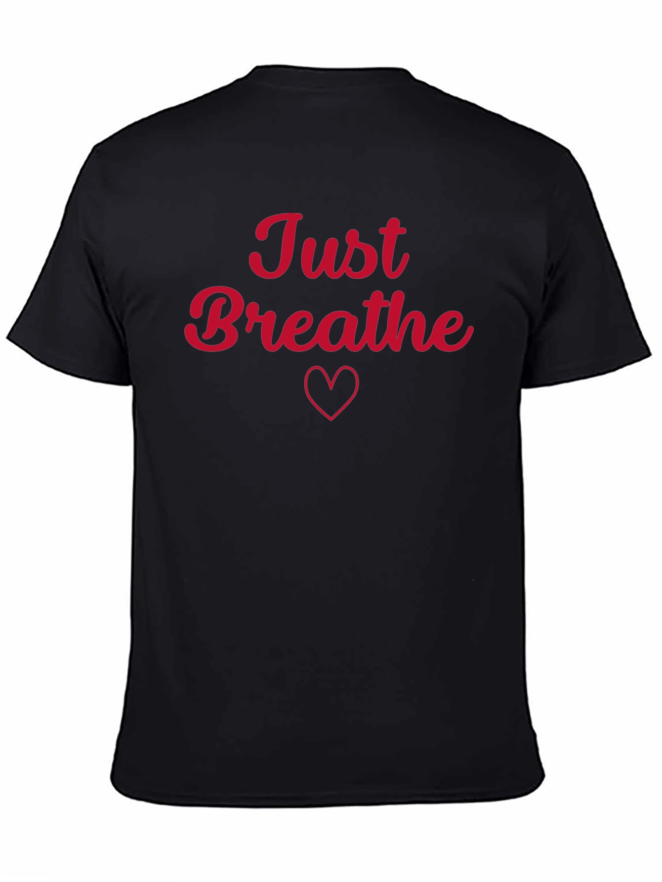 Just Breathe Black T-Shirt