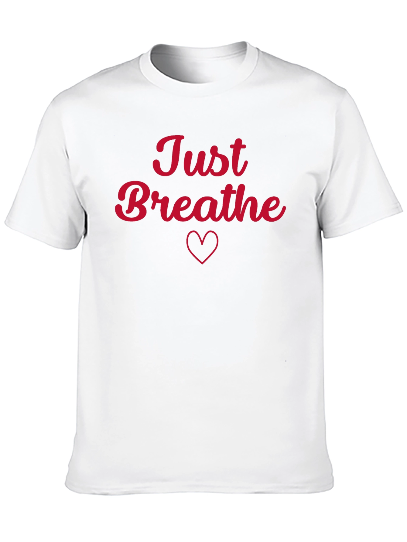 Just Breathe Black T-Shirt